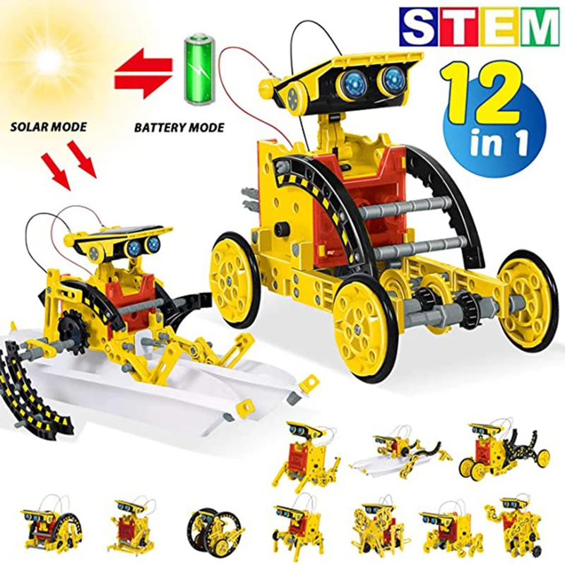 Electronics Gadgets For Kids - 12 in 1 Esperimento scientifico Robot