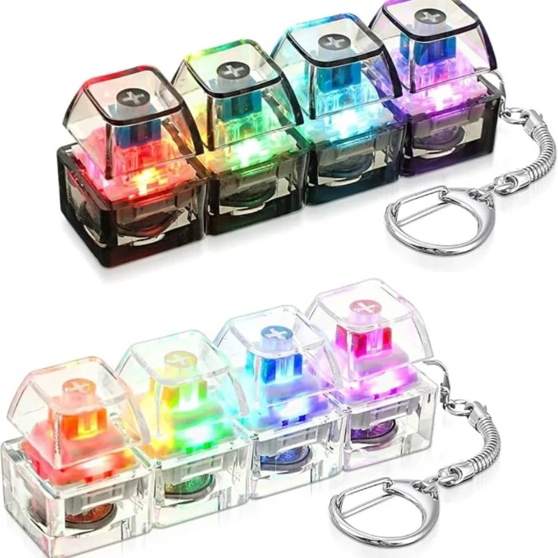 Electronics Gadgets For Kids - Portachiavi LED con Tastiera, Giocattolo Antistress