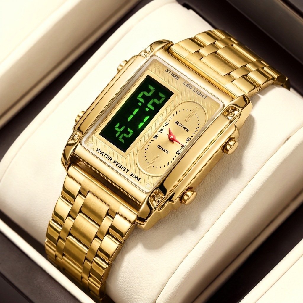 Digital Alarm Clock - Orologio Sportivo Digitale da Uomo con