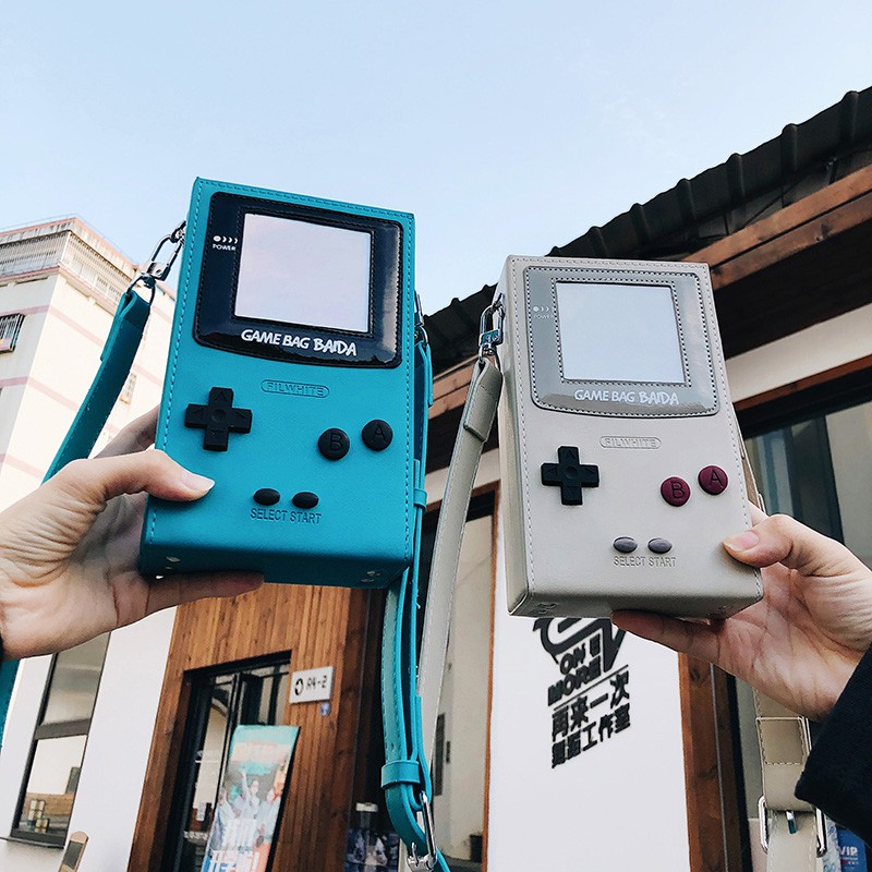 Handheld Game Console - Borsa a tracolla creativa con design