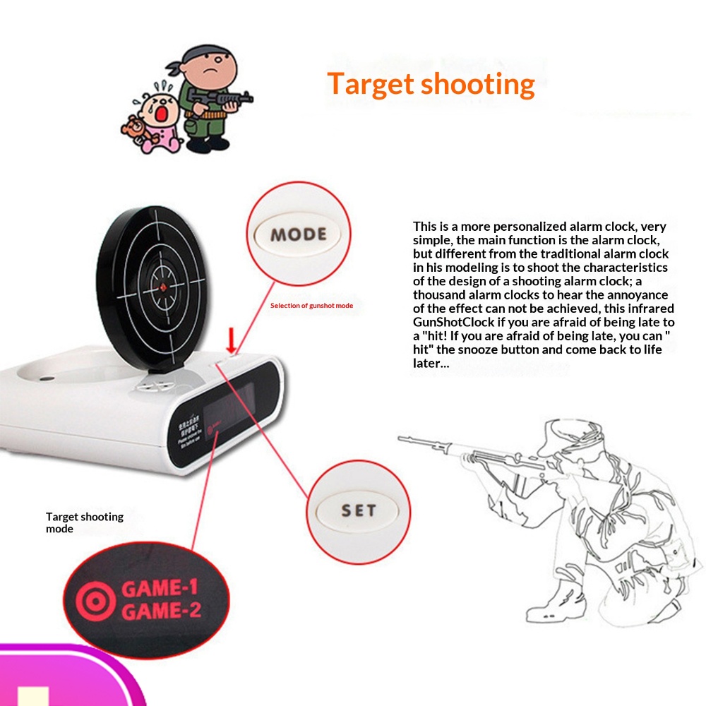 Electronics Gadgets For Gift - Sveglia da Tavolo Elettronica Creativa a