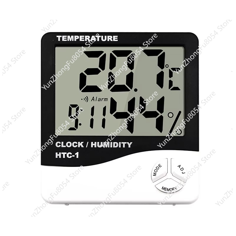 Digital Alarm Clock - HTC-1 Monitor digitale di temperatura e