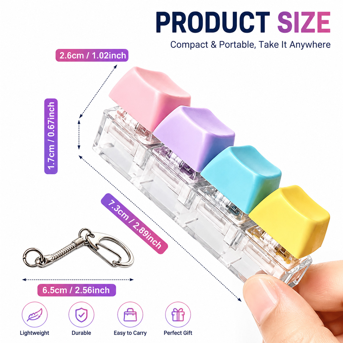 NUOVO Portachiavi Fidget Toy a - Electronics Gadgets For Kids recensione e prezzo