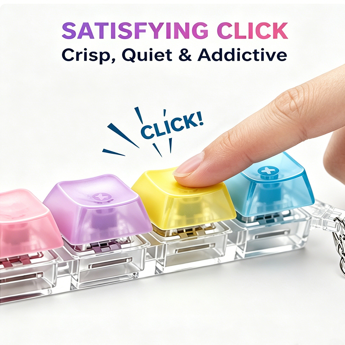 NUOVO Portachiavi Fidget Toy a - Electronics Gadgets For Kids recensione e prezzo