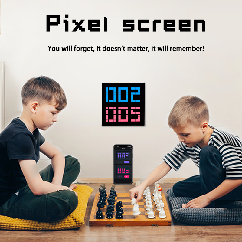 ZSQHET LED Pixel Art Display S - Digital Alarm Clock recensione e prezzo